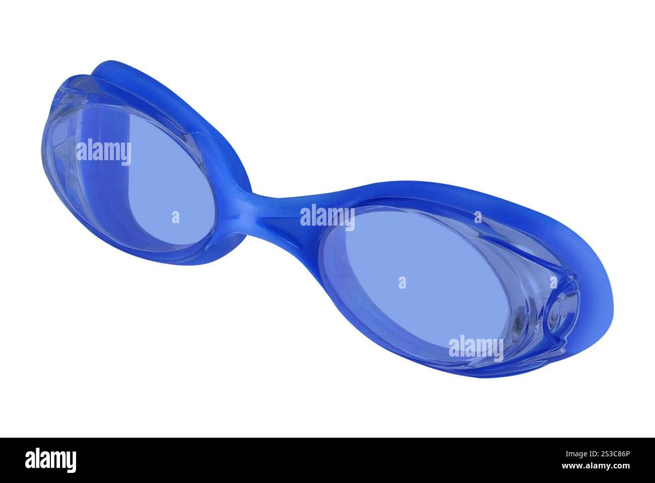 Professionelle Schwimmbrille Stockfoto