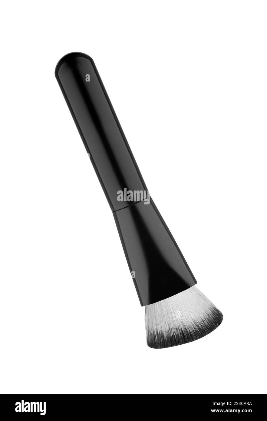 Make-up-Bürste isoliert Stockfoto