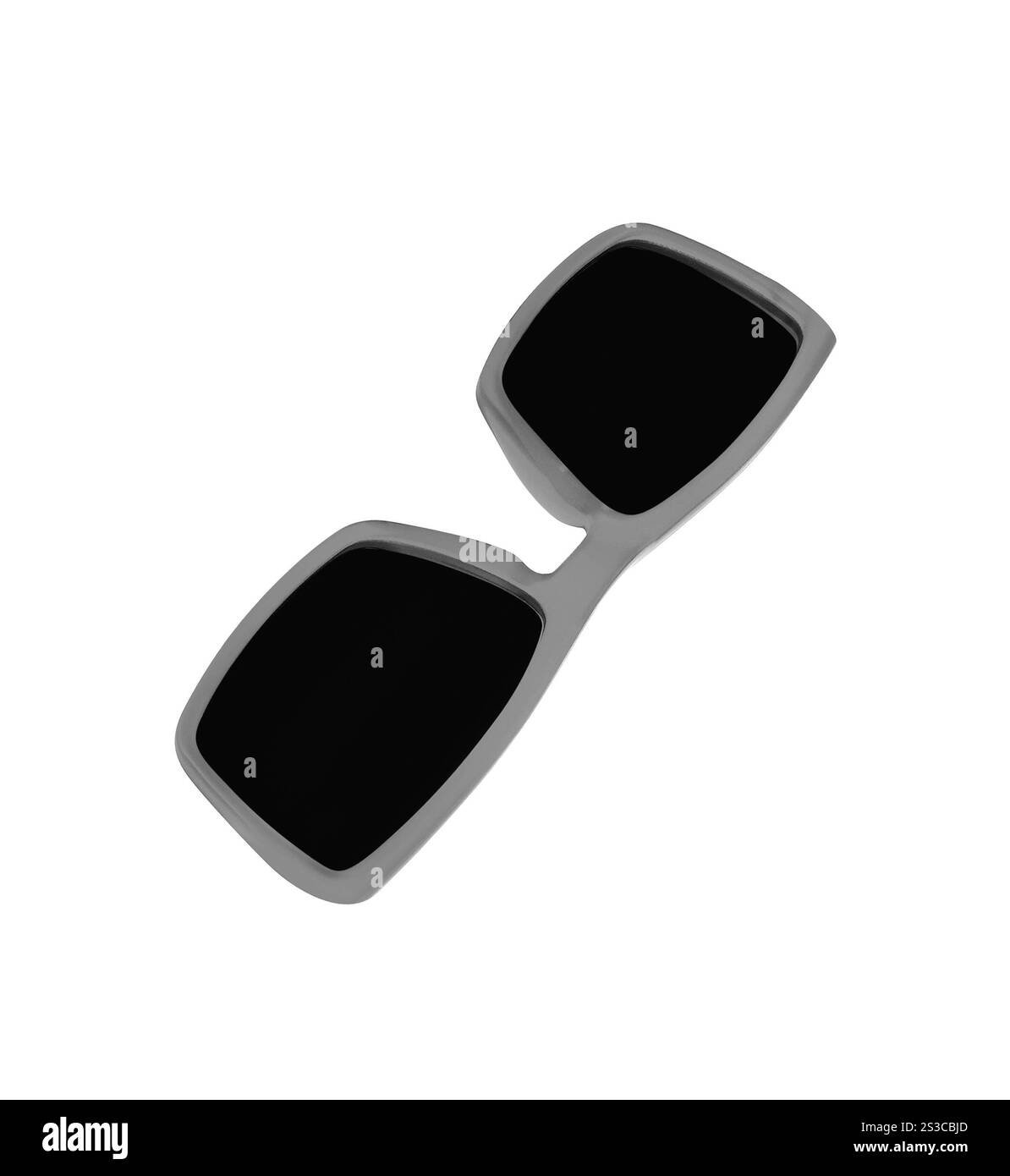 Sonnenbrille, isoliert auf weiss Stockfoto