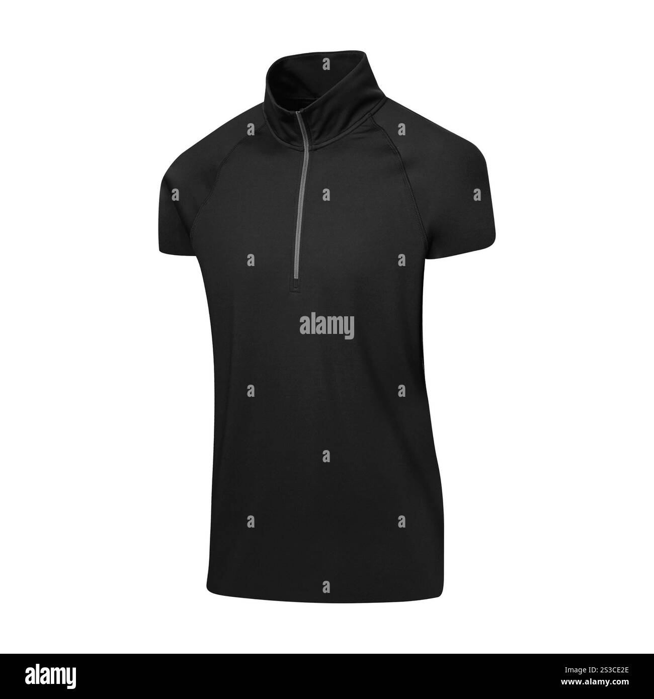 t-Shirt isoliert auf weiß Stockfoto