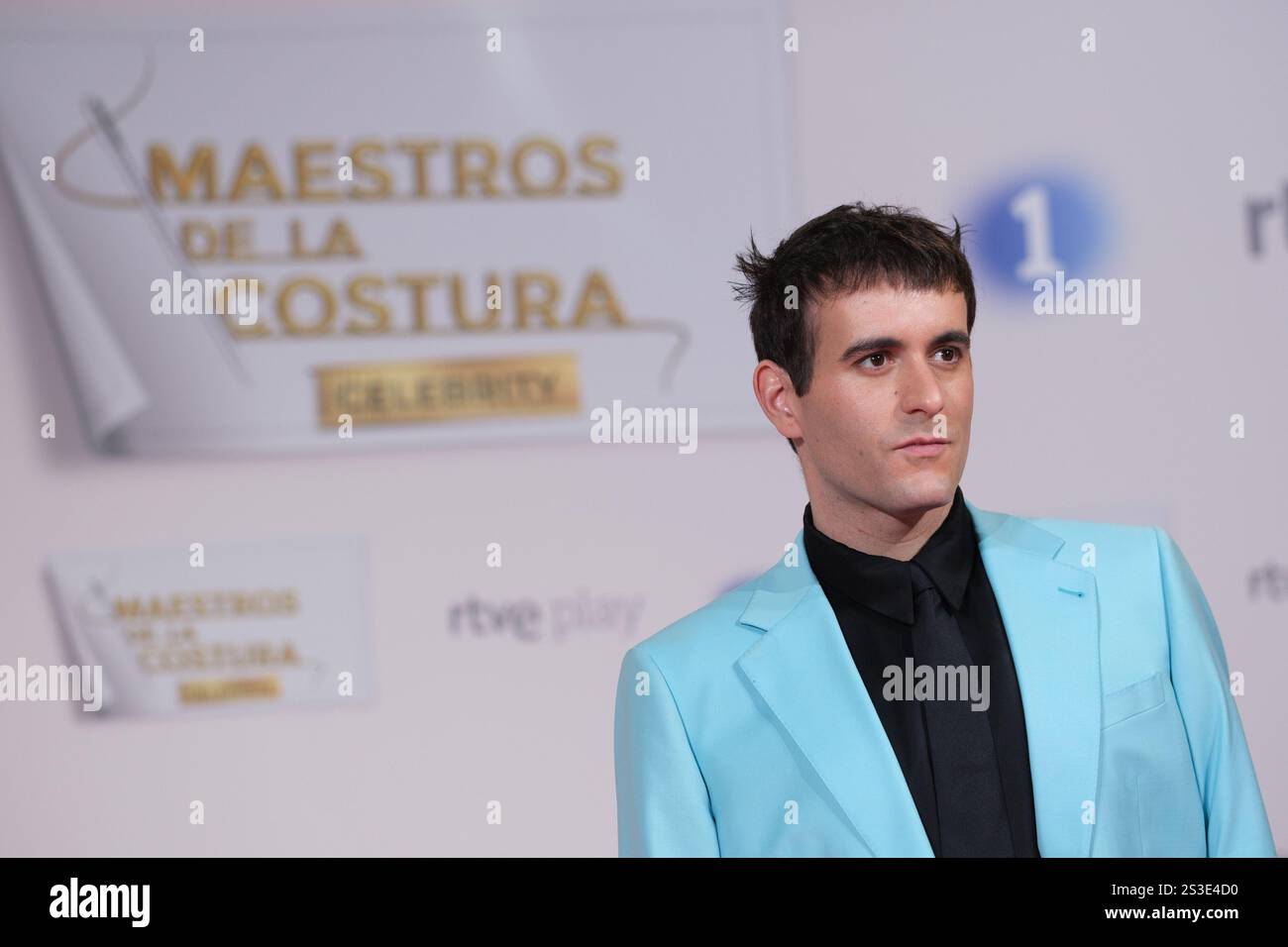 Madrid, Spanien. Januar 2025. Palomo Spanien während der Präsentation von Maestros de la Costura Celebrity im Circulo Bellas Artes in Madrid 9. Januar 2025 Spanien Credit: SIPA USA/Alamy Live News Stockfoto