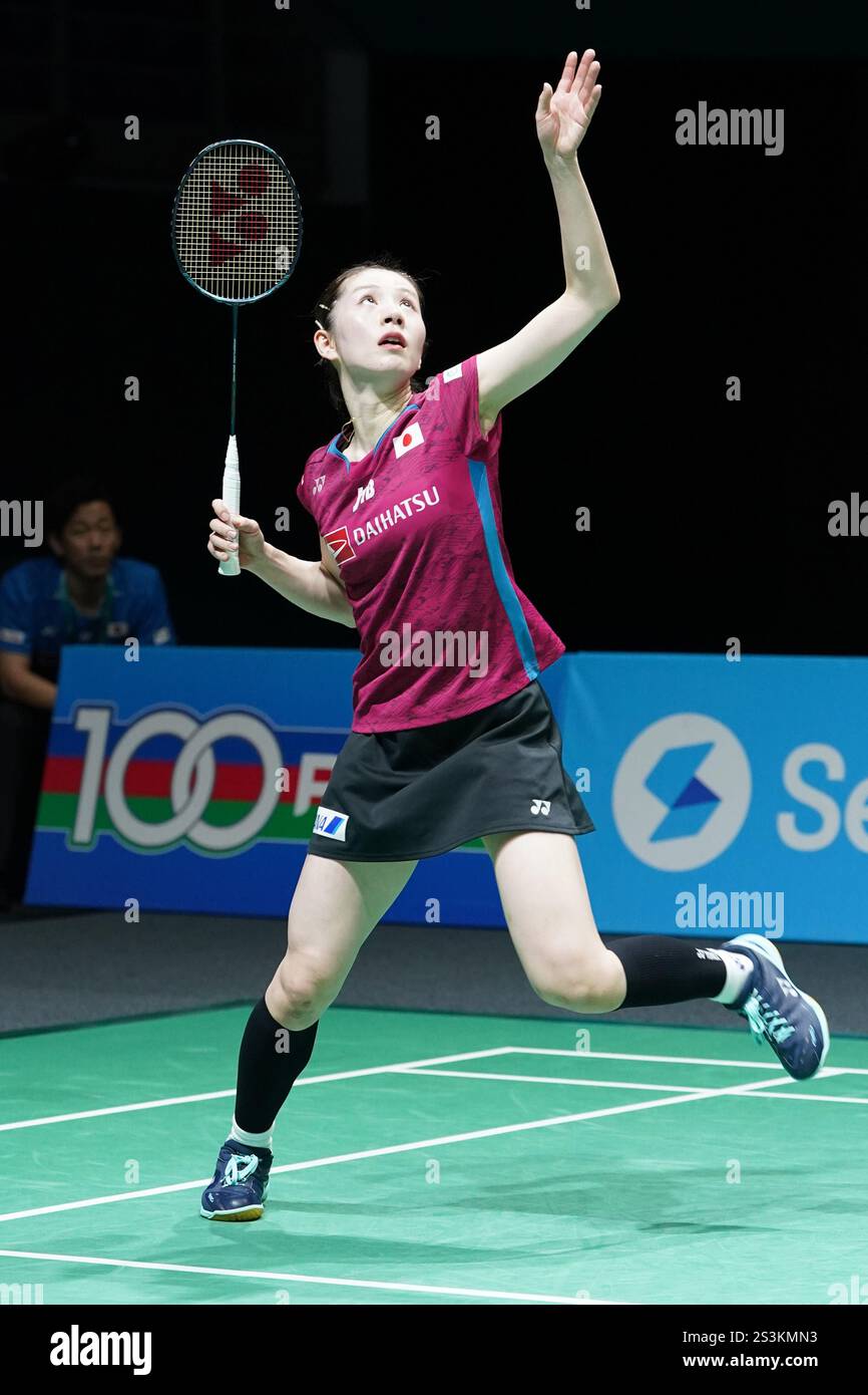 Axiata Arena, Kuala Lumpur, Malaysia. Januar 2025. Chiharu Shida (JPN ...