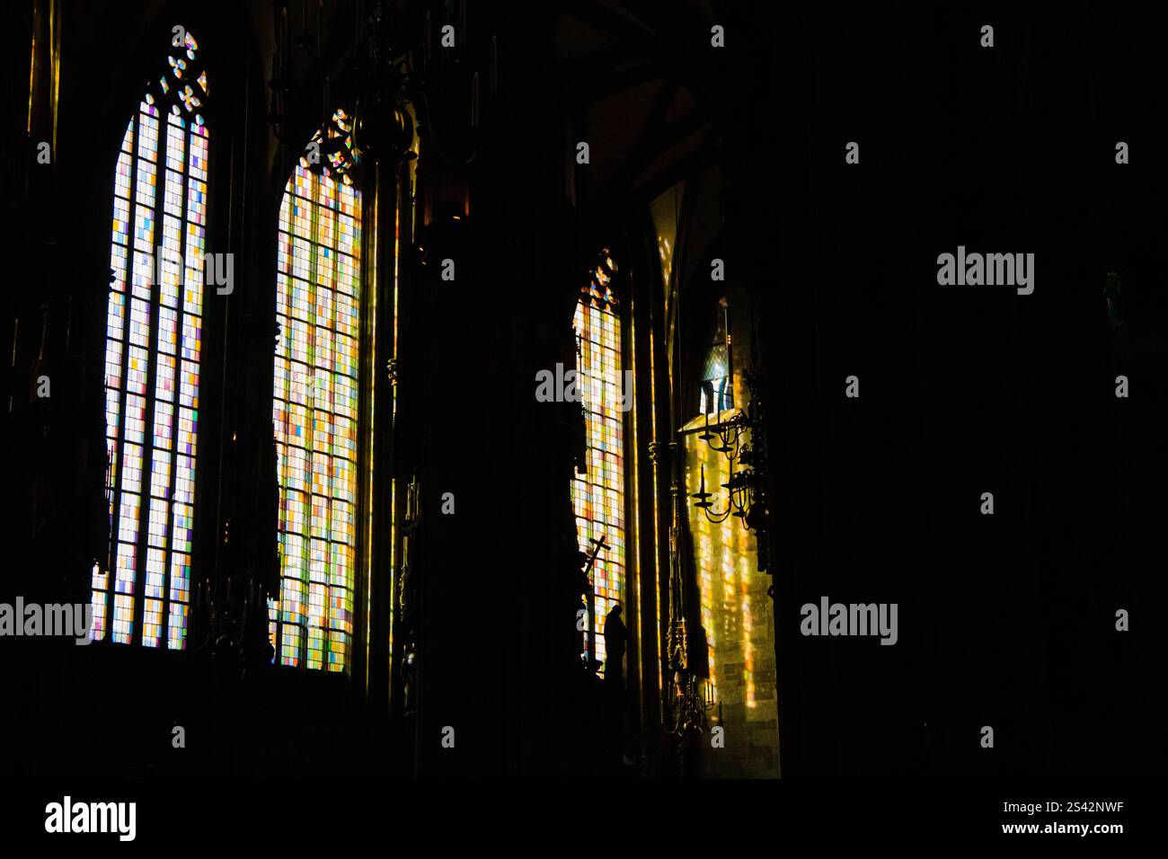 Vitraux Stockfoto