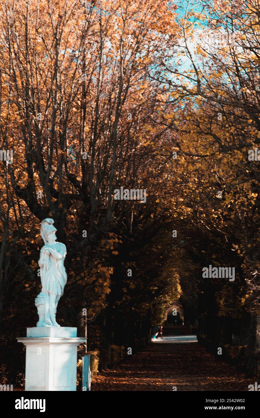 Schloss Schönbrunn Gärten Stockfoto