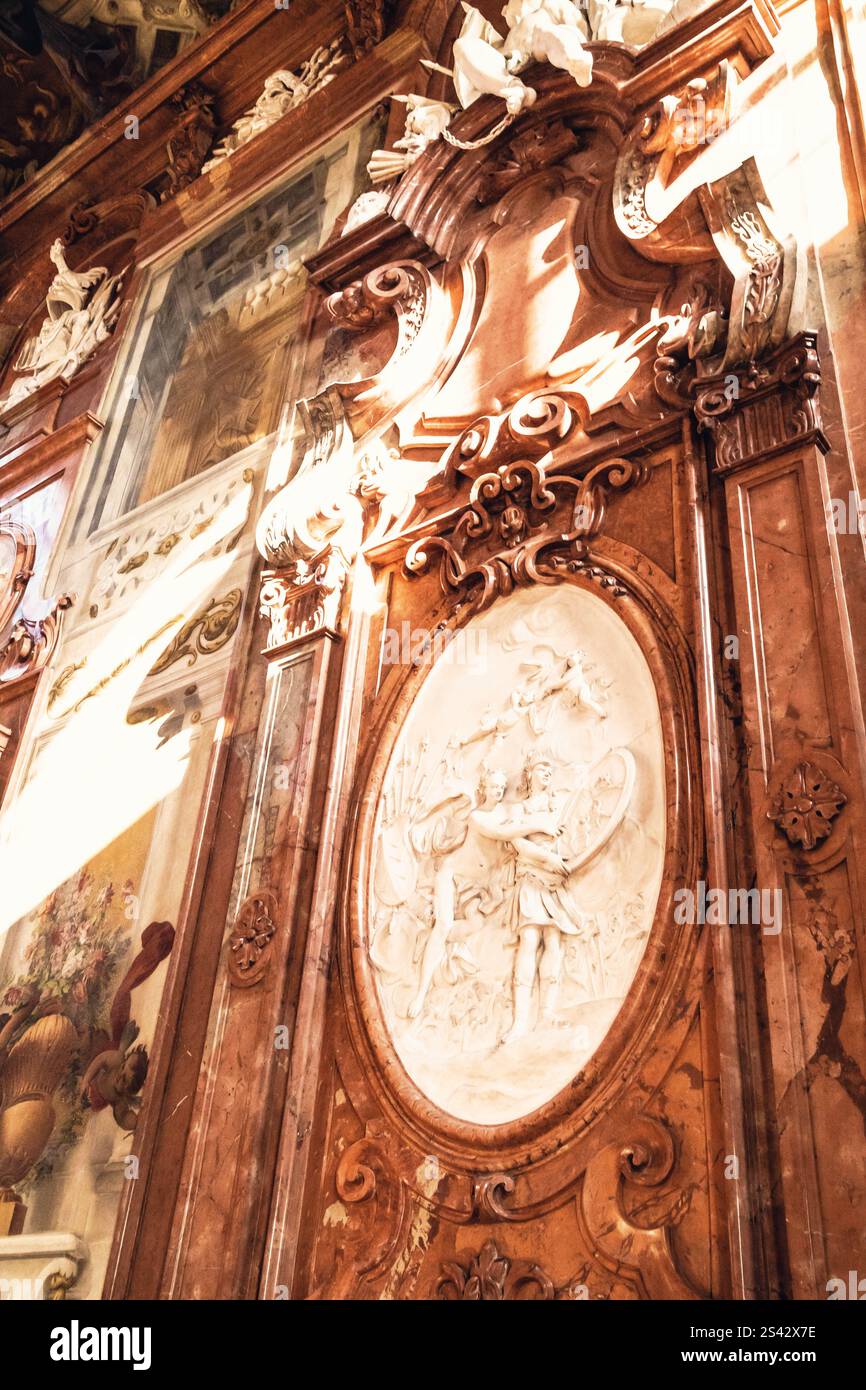 Schloss Belvedere Stockfoto