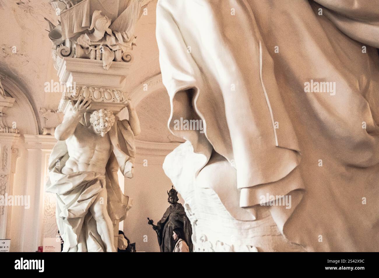 Schloss Belvedere Stockfoto