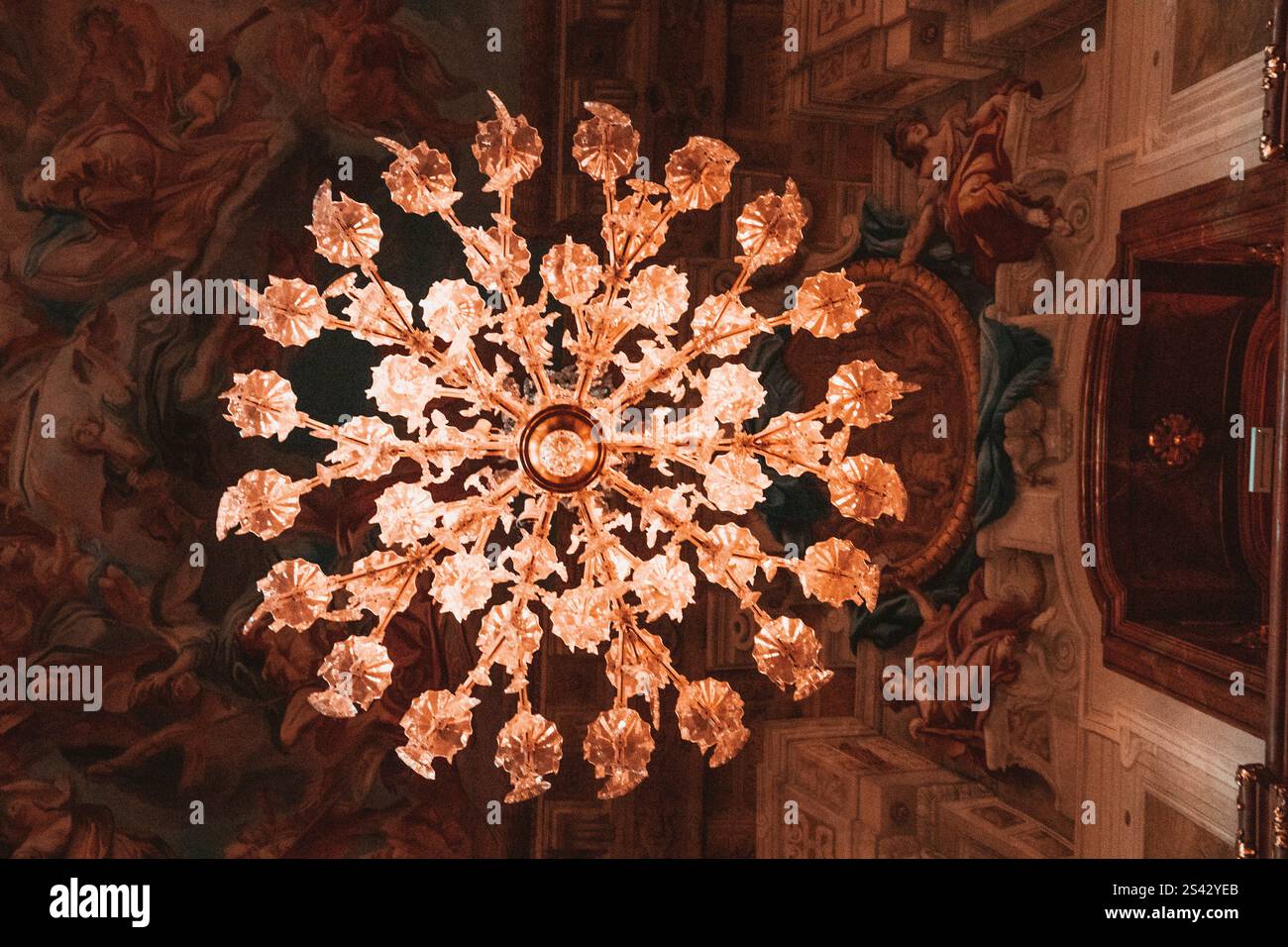 Schloss Belvedere Stockfoto