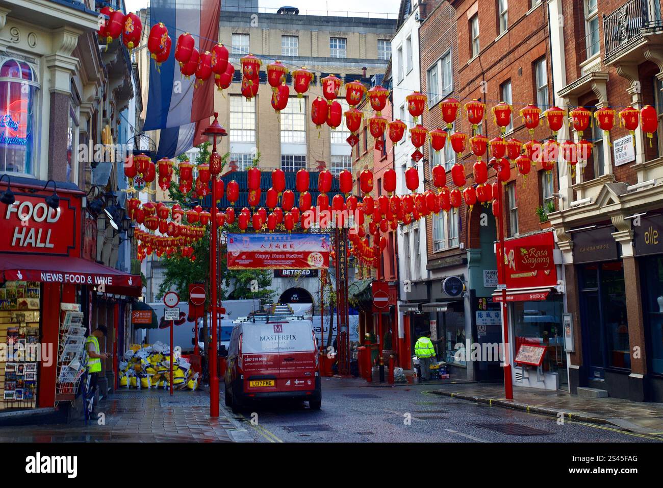 Chinatown, City of Westminster, London, England. Stockfoto