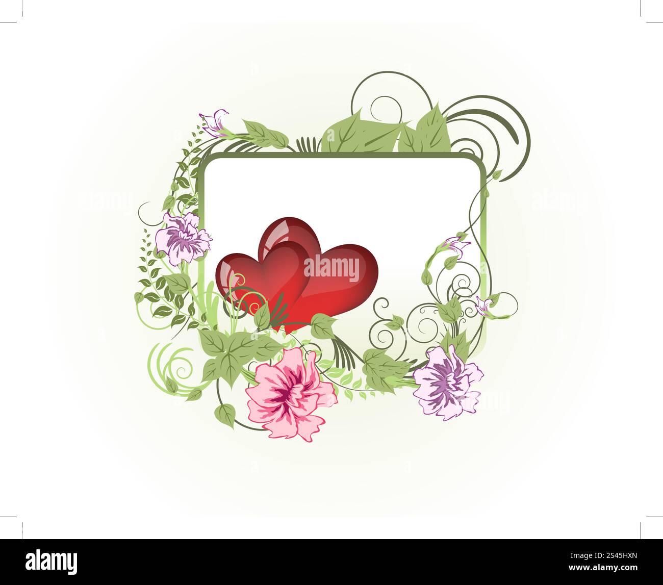 Abstrakte florale Vektor Hintergrund Design einsetzbar Stock Vektor