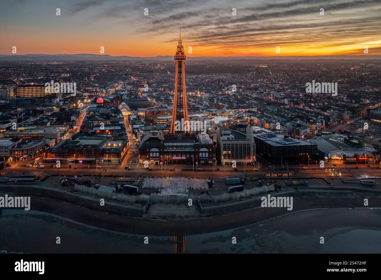 Blackpool Tower. Lancashire. UK Stockfoto