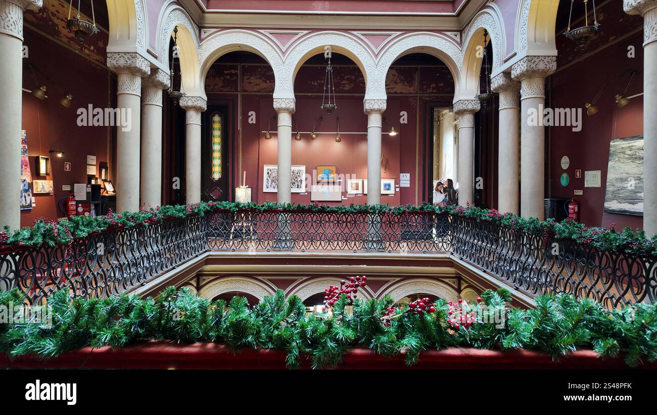 Das EmbaiXada befindet sich im Palast Ribeiro da Cunha in Lissabon und zeigt portugiesische Marken und Designer, die Design, Handwerk, Mode und gastr präsentieren Stockfoto