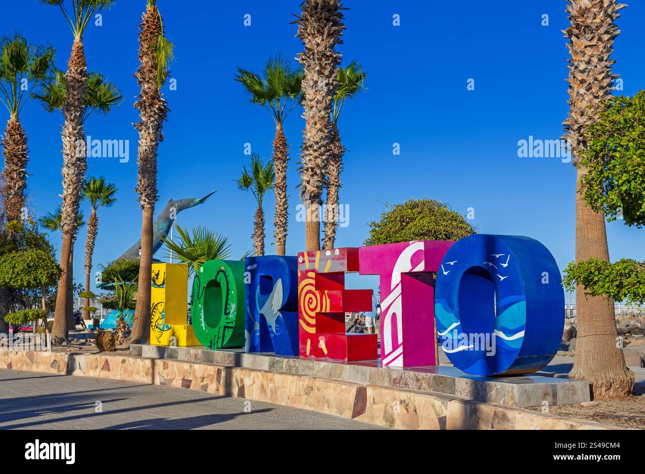Loreto, Baja California, Mexiko Stockfoto