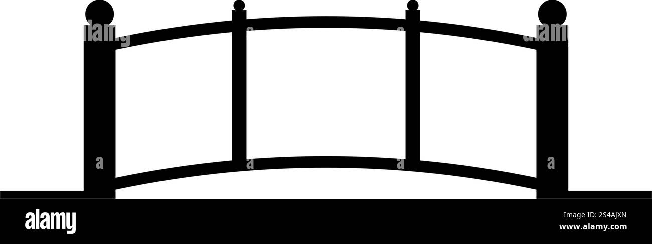 Bridge-Symbol . Stock Vektor