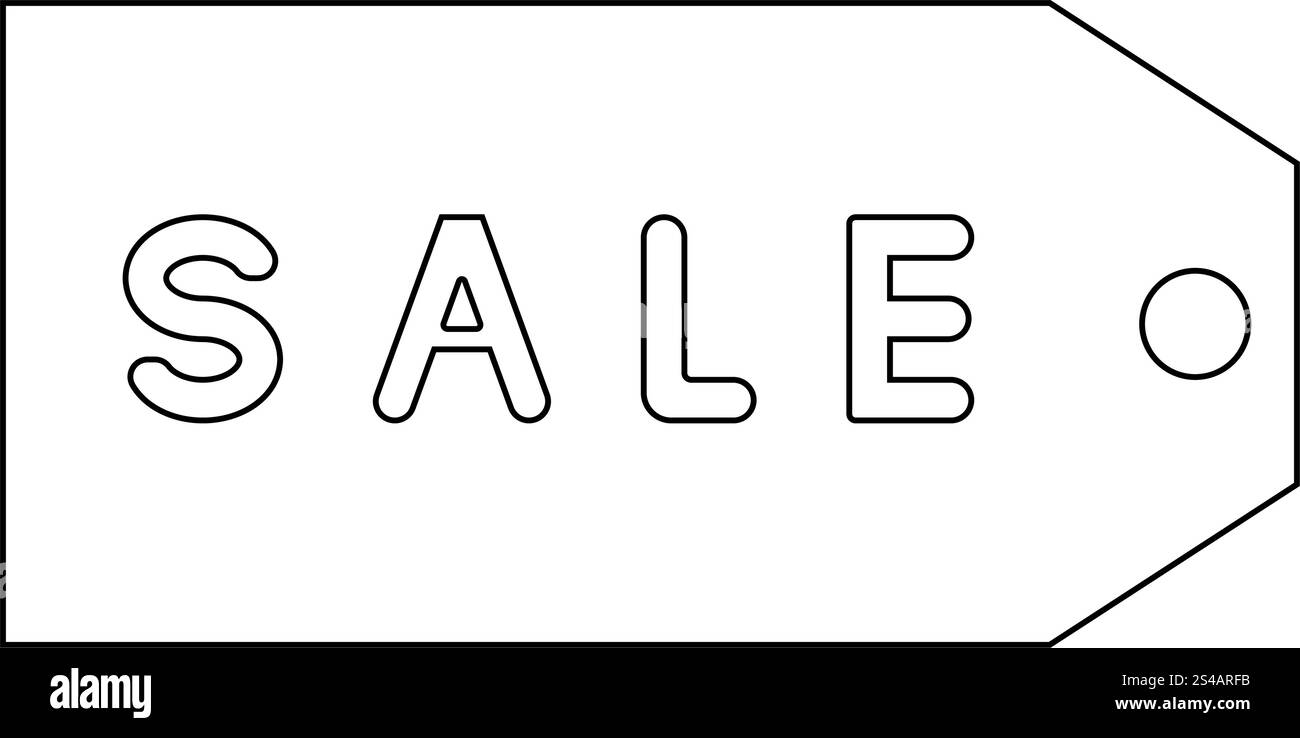 Label Sale Symbol . Stock Vektor