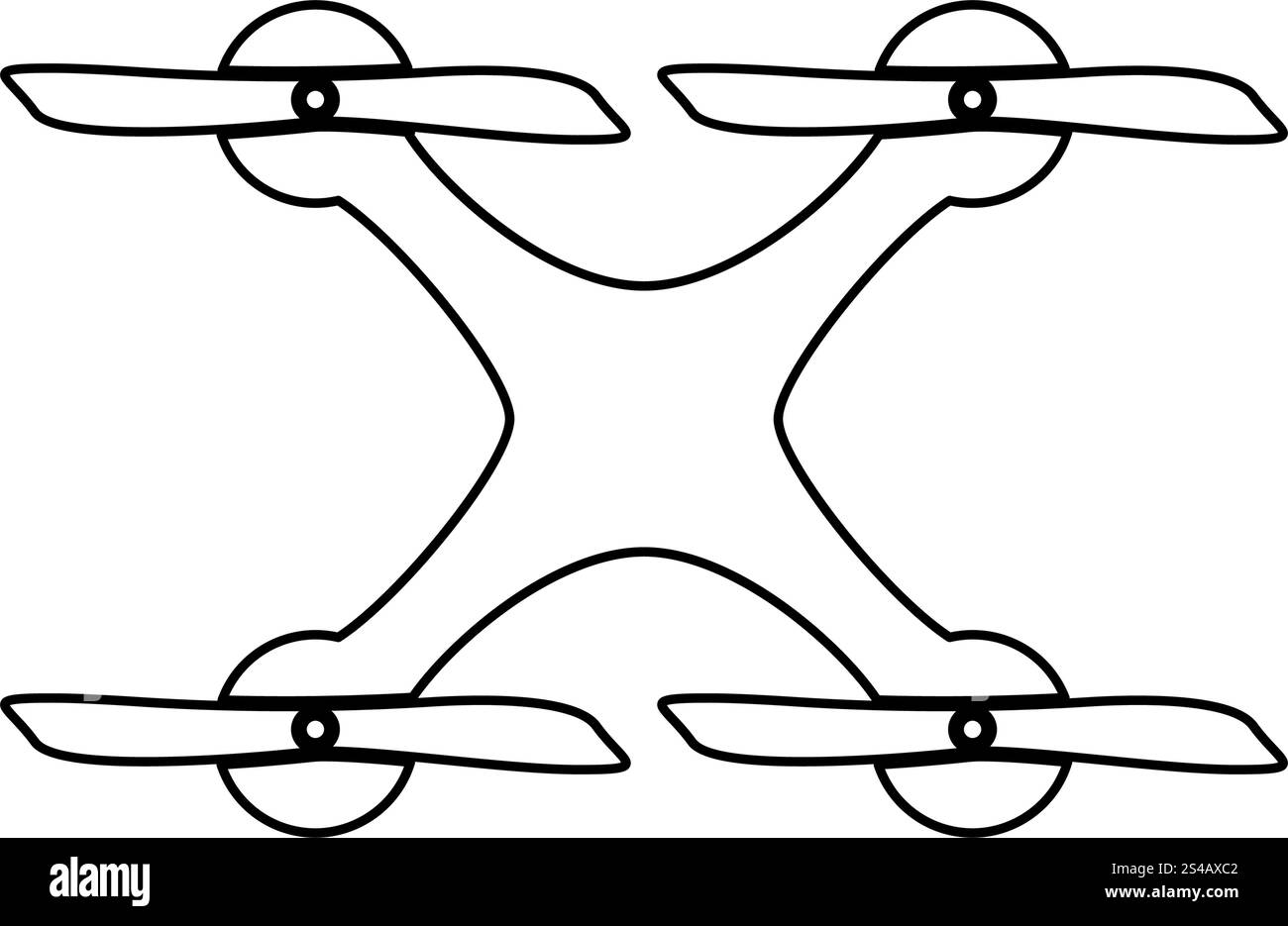 Drohnen-Symbol . Stock Vektor