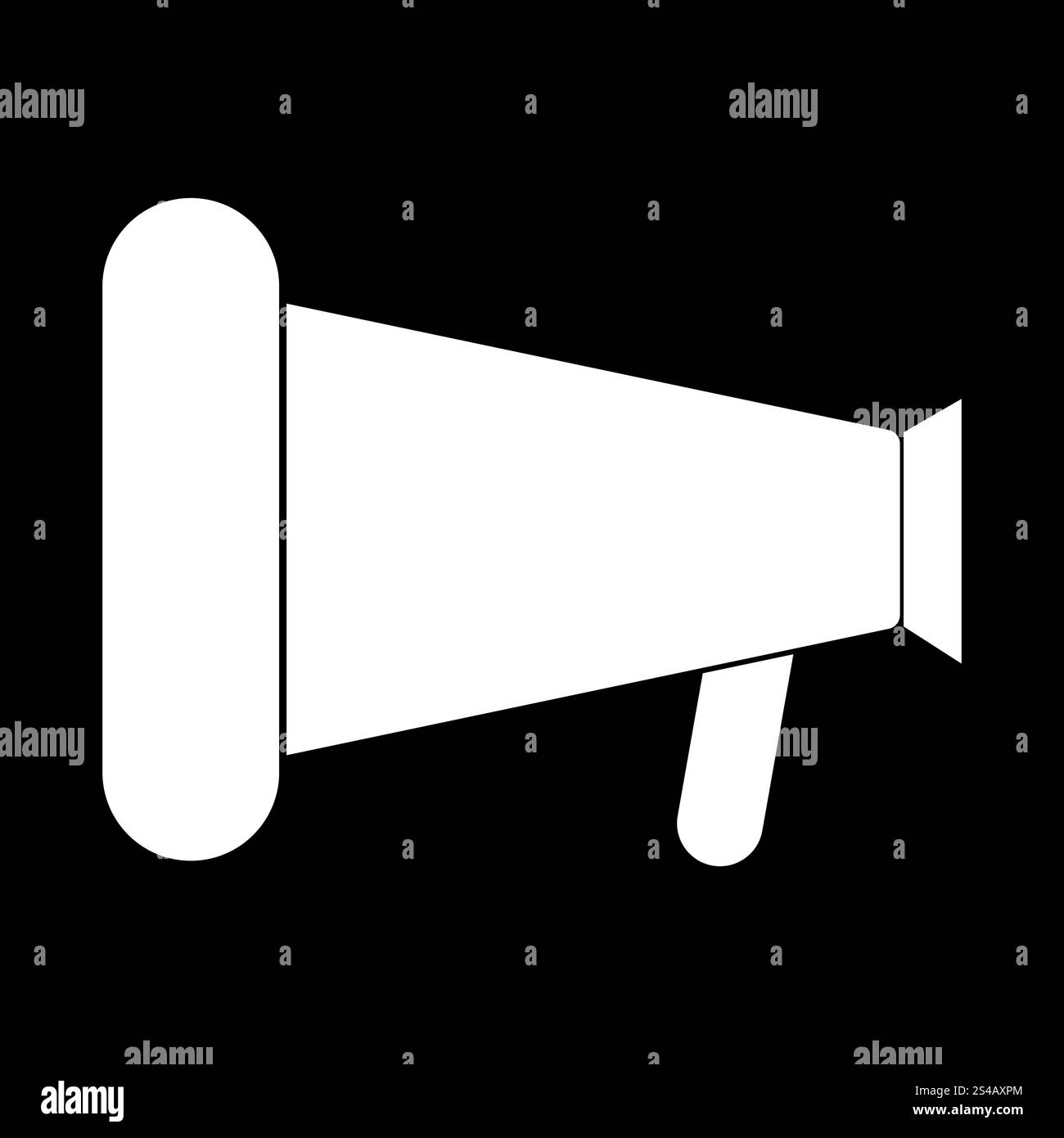 Lautsprecher oder Megaphon-Symbol .. Lautsprecher oder Megaphon-Symbol . Stock Vektor