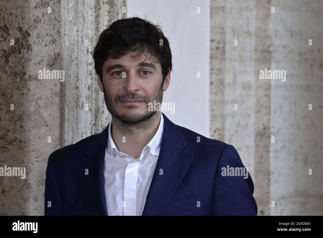 News - Photocall della Serie Rai Il Conte di Montecristo Lino Guanciale während des Photocall della Serie Rai Il Conte di Montecristo , News in Rome, Italy, 10. Januar 2025 Rome Ambasciata di Francia to Rome Italy Copyright: XMassimoxLanduccix/xLiveMediax LPN 1680455 Stockfoto