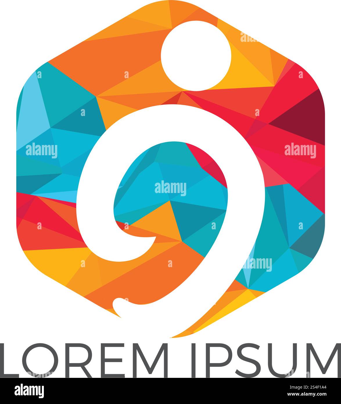 Menschliches Zeichen Logo Zeichen Gesundheitspflege Logo Zeichen. Fun People Healthy Life Logo-Vorlage Vektor-Symbol. Stock Vektor