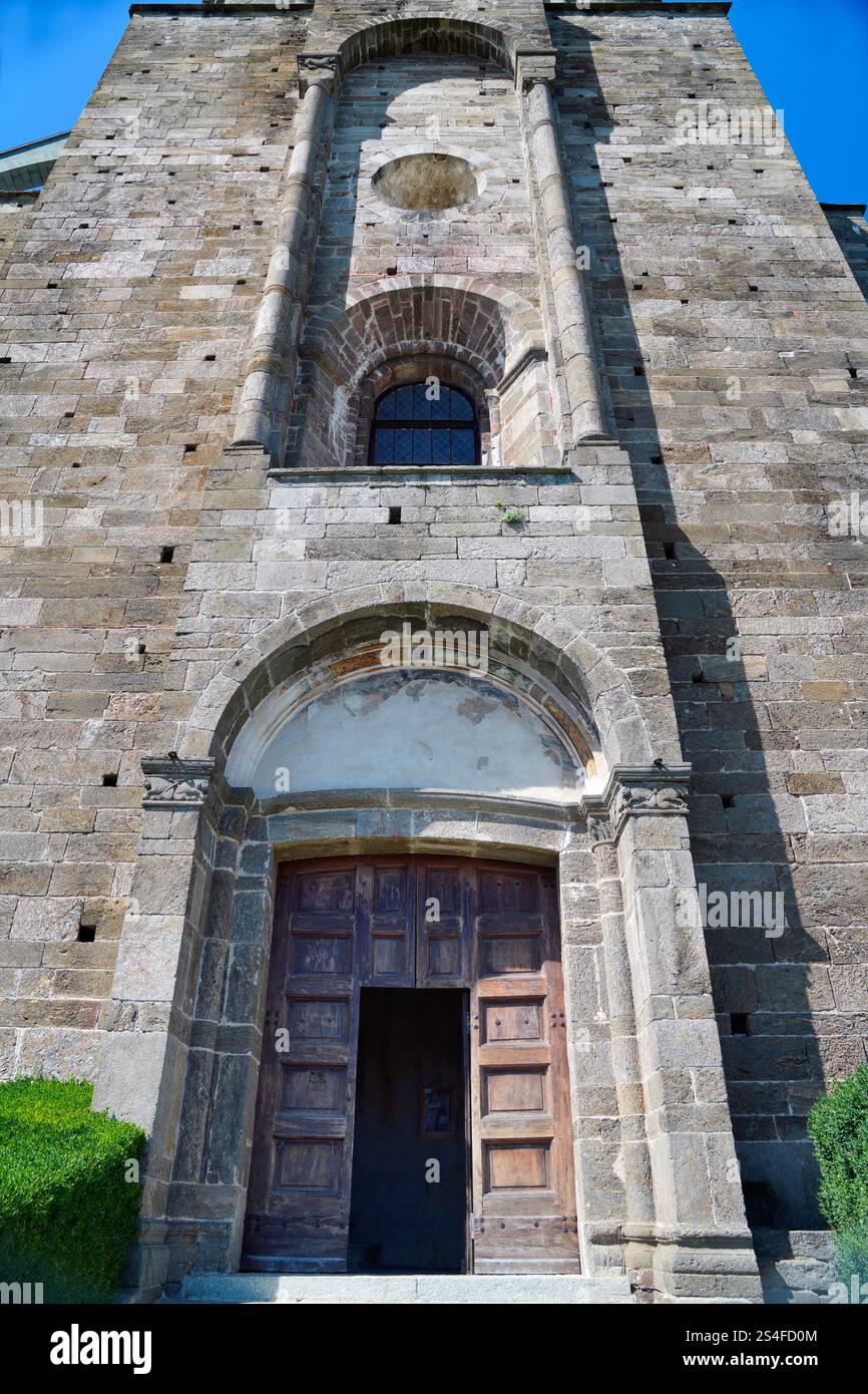 Sacra di San Michele, St. Michael's Abbey, Turin, Piemont, Italien Stockfoto