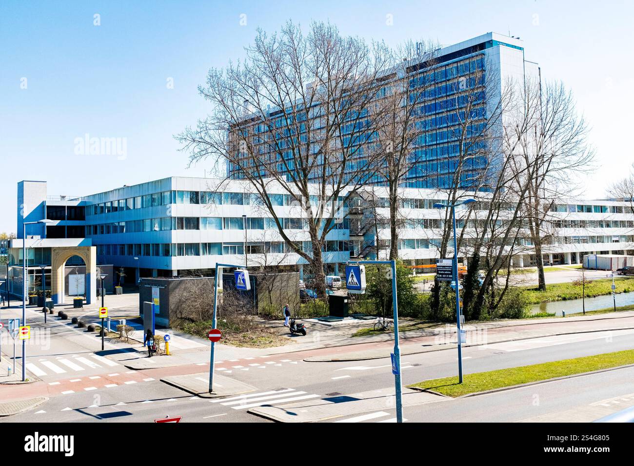Sint Fransiscus Gasthuis Sint Fransiscus Gasthuis, eines der größten Krankenhäuser für Rotterdam und umliegende Dörfer, das sich mit Corona/COVID-19 auf Pflegestationen und Intensivstation (CCU) befasst. Rotterdam, Niederlande. Rotterdam Fransiscus Gasthuis Zuid-Holland Nederland Copyright: XGuidoxKoppesxPhotox Stockfoto