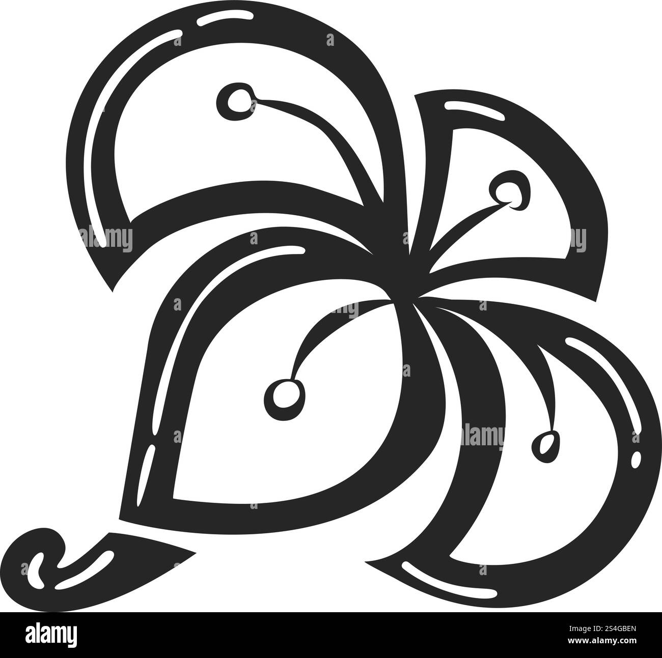 Exotische Plumeria-Ikone. Einfache Illustration des exotischen Plumeria-Vektorsymbols für Webdesign isoliert auf weißem Hintergrund. Exotische Plumeria-Ikone, einfacher Stil Stock Vektor