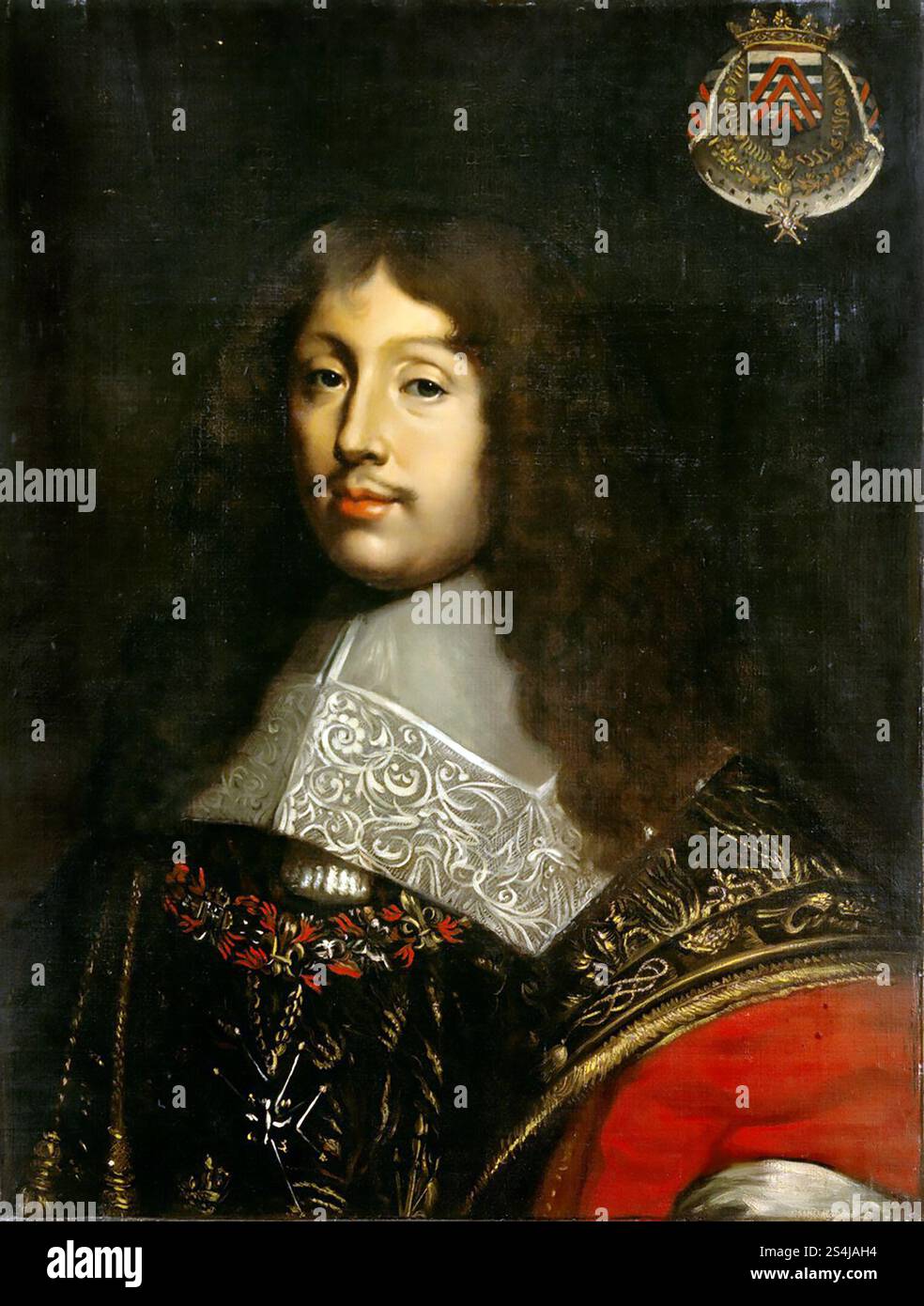 Francois de La Rochefoucauld, französischer Schriftsteller, Prinz de Marcillac (1613–1680) Stockfoto