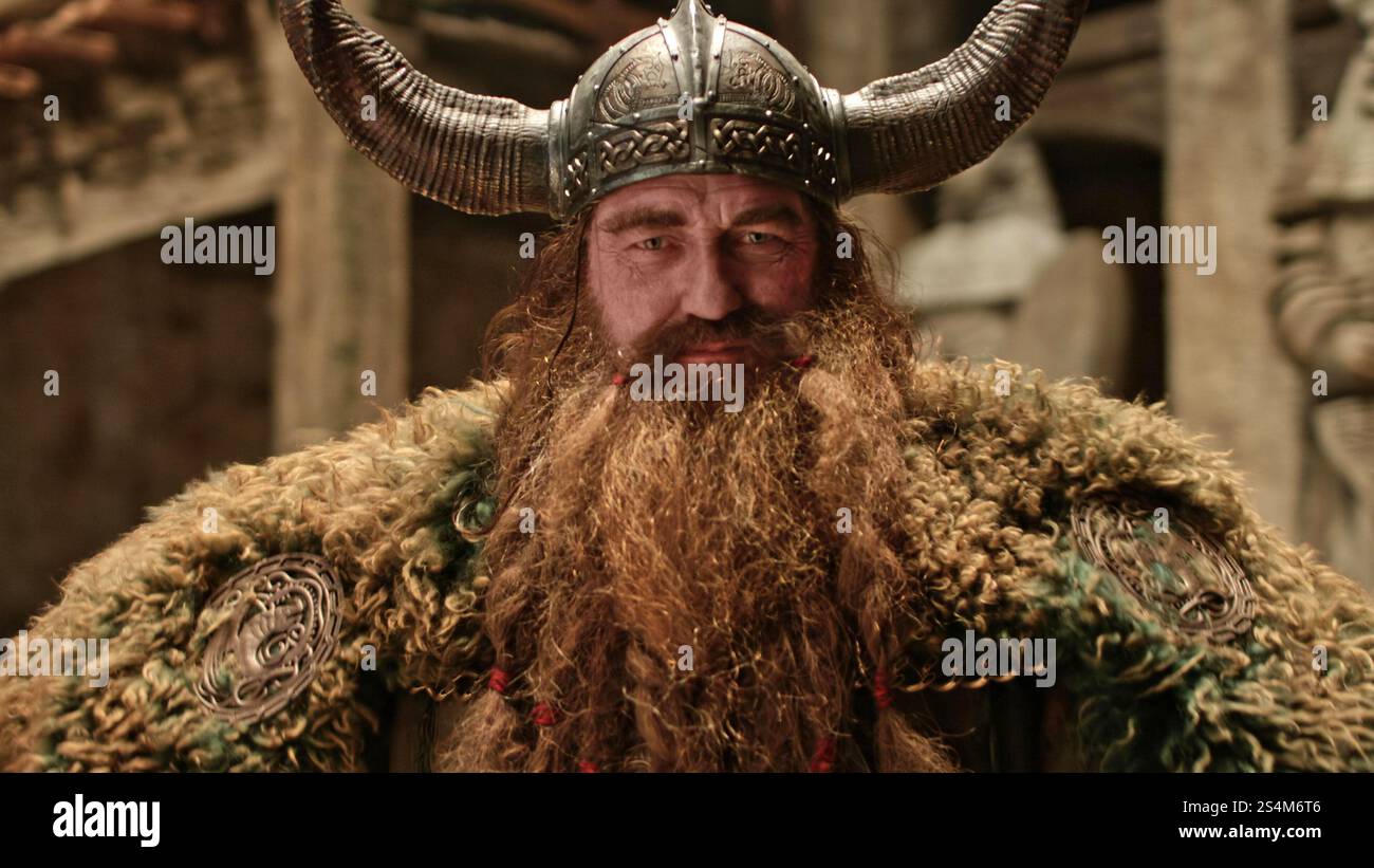 GERARD BUTLER IN HOW TO TRAIN YOUR DRAGON (2025), REGIE: DEAN DEBLOIS. Beschreibung: Universal Pictures / DreamWorks SKG / Marc Platt Productions / Album Stockfoto