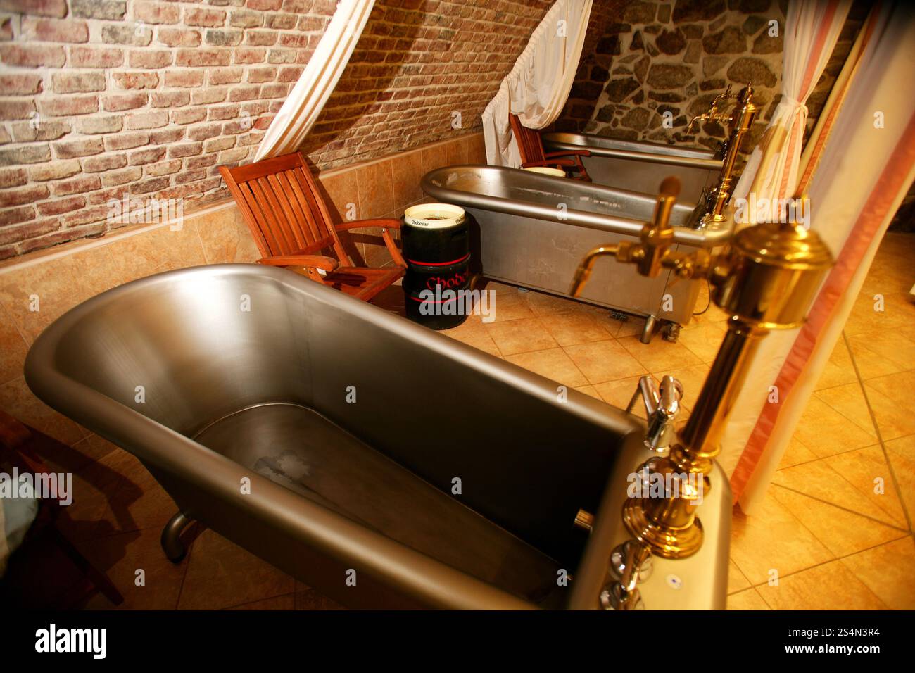 Chodovar Brauerei und Biertherapie Kurort Tschechien Stockfoto