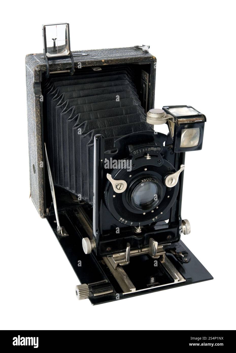 Alte alte schwarze Kamera. Alte Kamera Stockfoto