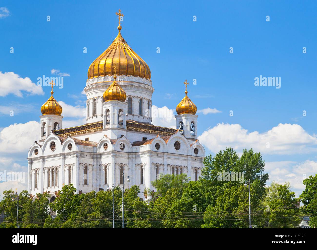 Kathedrale von Christus dem Erlöser, Moskau, Russland Stockfoto