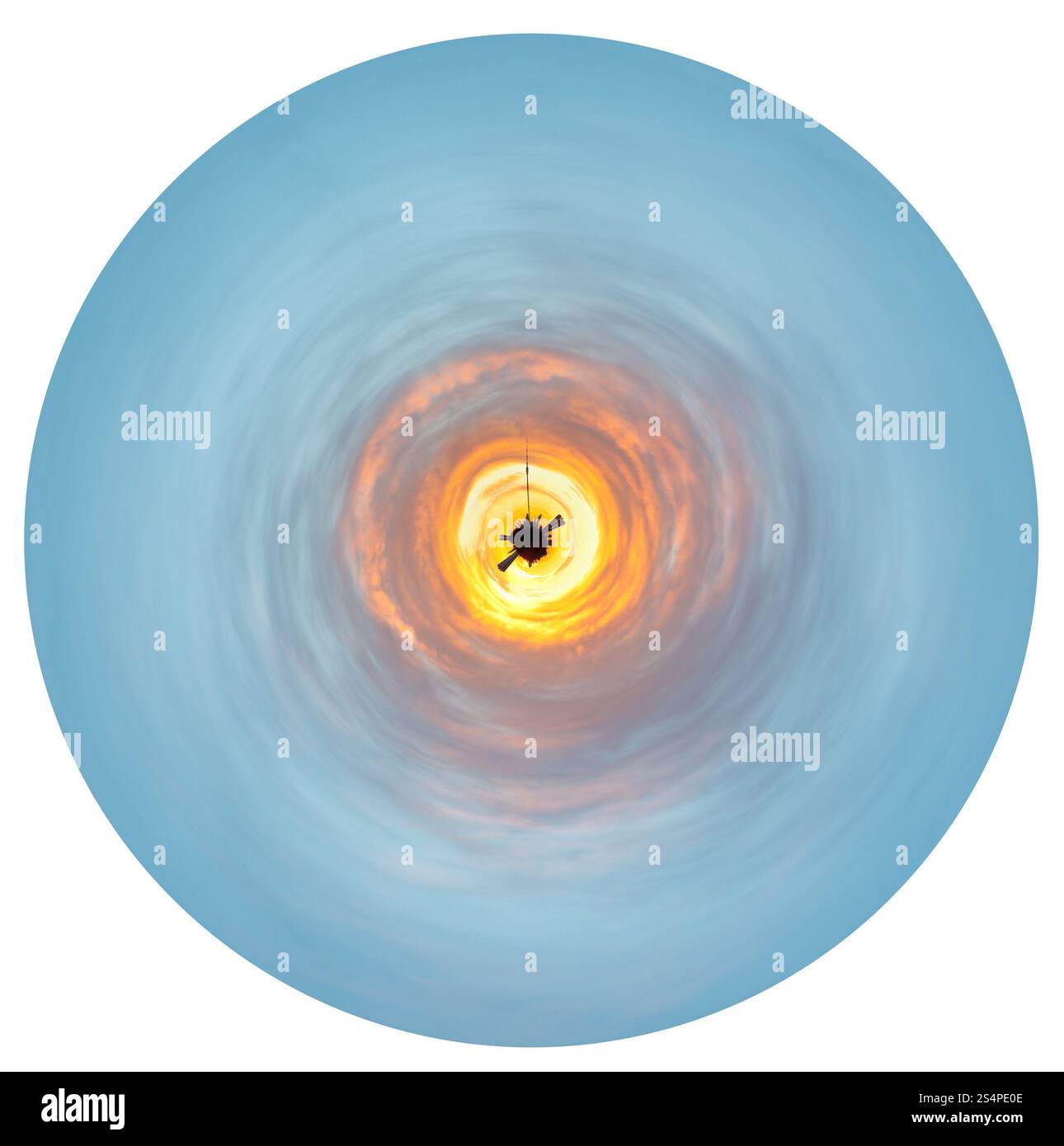 kleine Planeten - blau gelb Sonnenaufgang um kleine Planeten isoliert auf weißem Hintergrund Stockfoto kleine Planeten - blau gelb Sonnenaufgang um kleine Planeten isoliert auf weißem Hintergrund Stockfoto