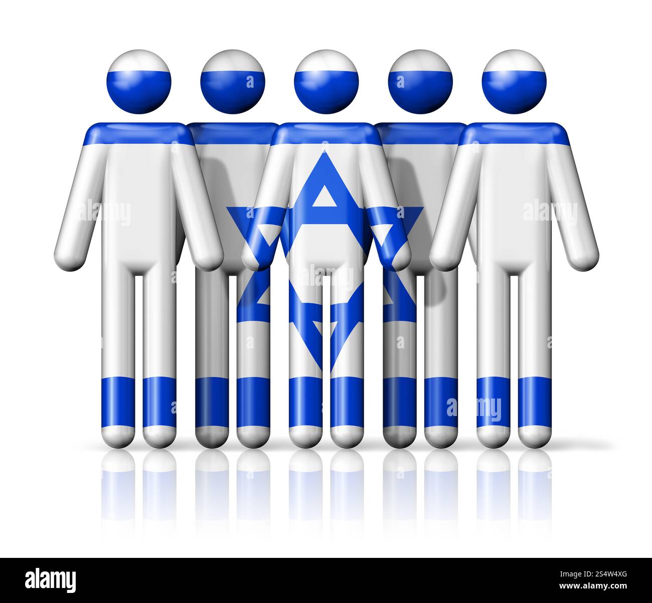 Flagge Israels auf der Stabfigur – Symbol der nationalen und sozialen Gemeinschaft in 3D. Die Flagge Israels auf der Stabfigur Stockfoto Flagge Israels auf der Stabfigur – Symbol der nationalen und sozialen Gemeinschaft in 3D. Die Flagge Israels auf der Stabfigur Stockfoto