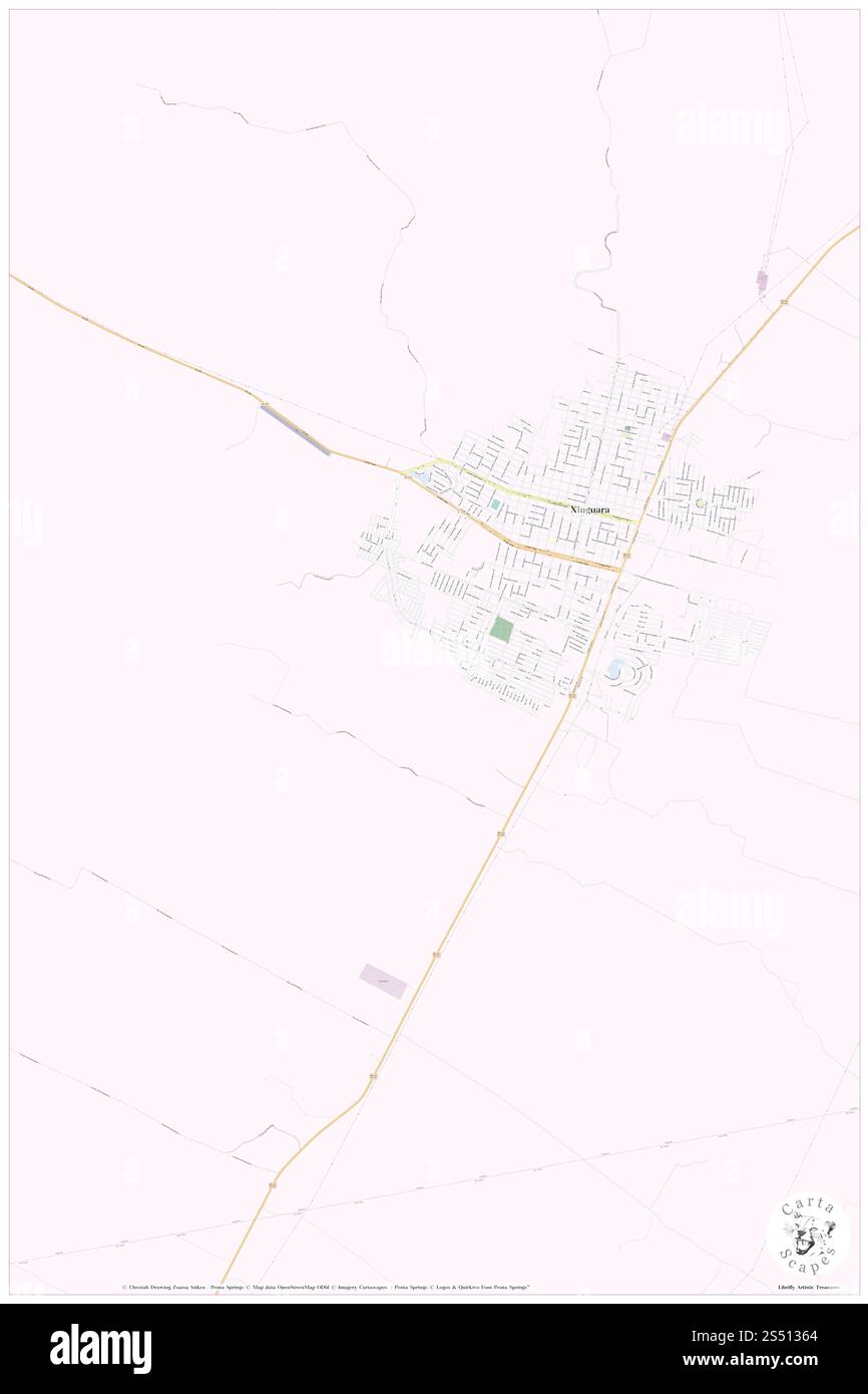 Corrego Ana Vera, Xinguara, BR, Brasilien, Pará, s 7 6' 59'', S 49 57' 36'', Karte, Cartascapes Map, veröffentlicht 2024. Erkunden Sie Cartascapes, eine Karte, die die vielfältigen Landschaften, Kulturen und Ökosysteme der Erde enthüllt. Reisen Sie durch Zeit und Raum und entdecken Sie die Verflechtungen der Vergangenheit, Gegenwart und Zukunft unseres Planeten. Stockfoto