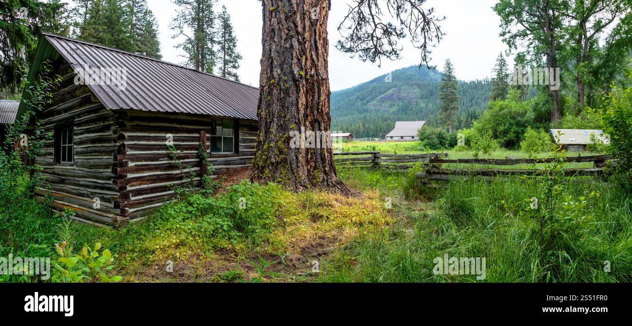 Red's Horse Ranch, Eagle Cap Wilderness, Oregon Stockfoto