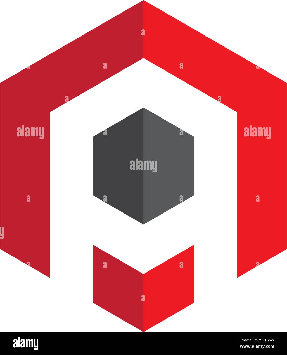 Eine Symbolvorlage für das Vektorsymbol für das Logo Stock Vektor