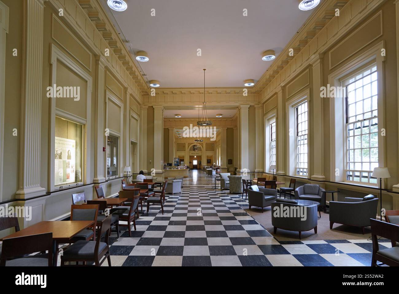 Universitätsbibliothek Studentenwohnheim am Dartmouth College Stockfoto