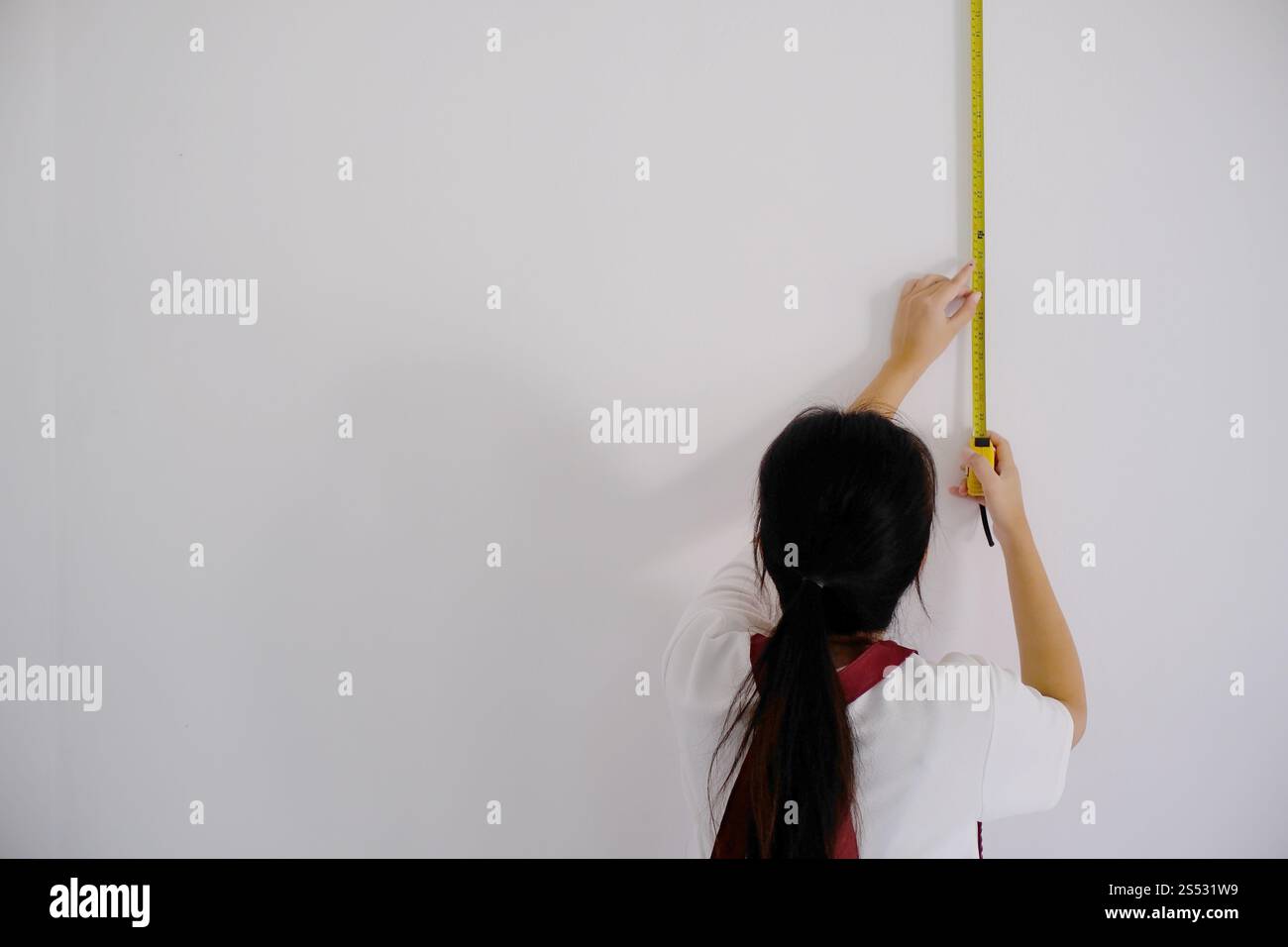 Werkstatt mit Werkstatt Renovierung neues Haus Stockfoto