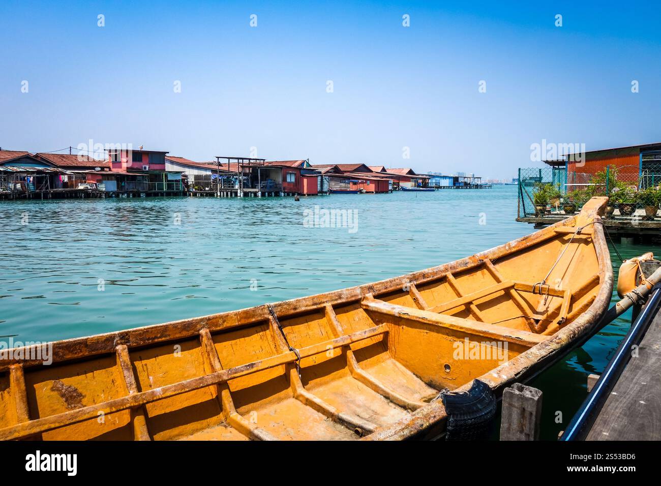 George Town Chew Steg in Penang, Malaysia. George Town Chew Steg, Penang, Malaysia Stockfoto