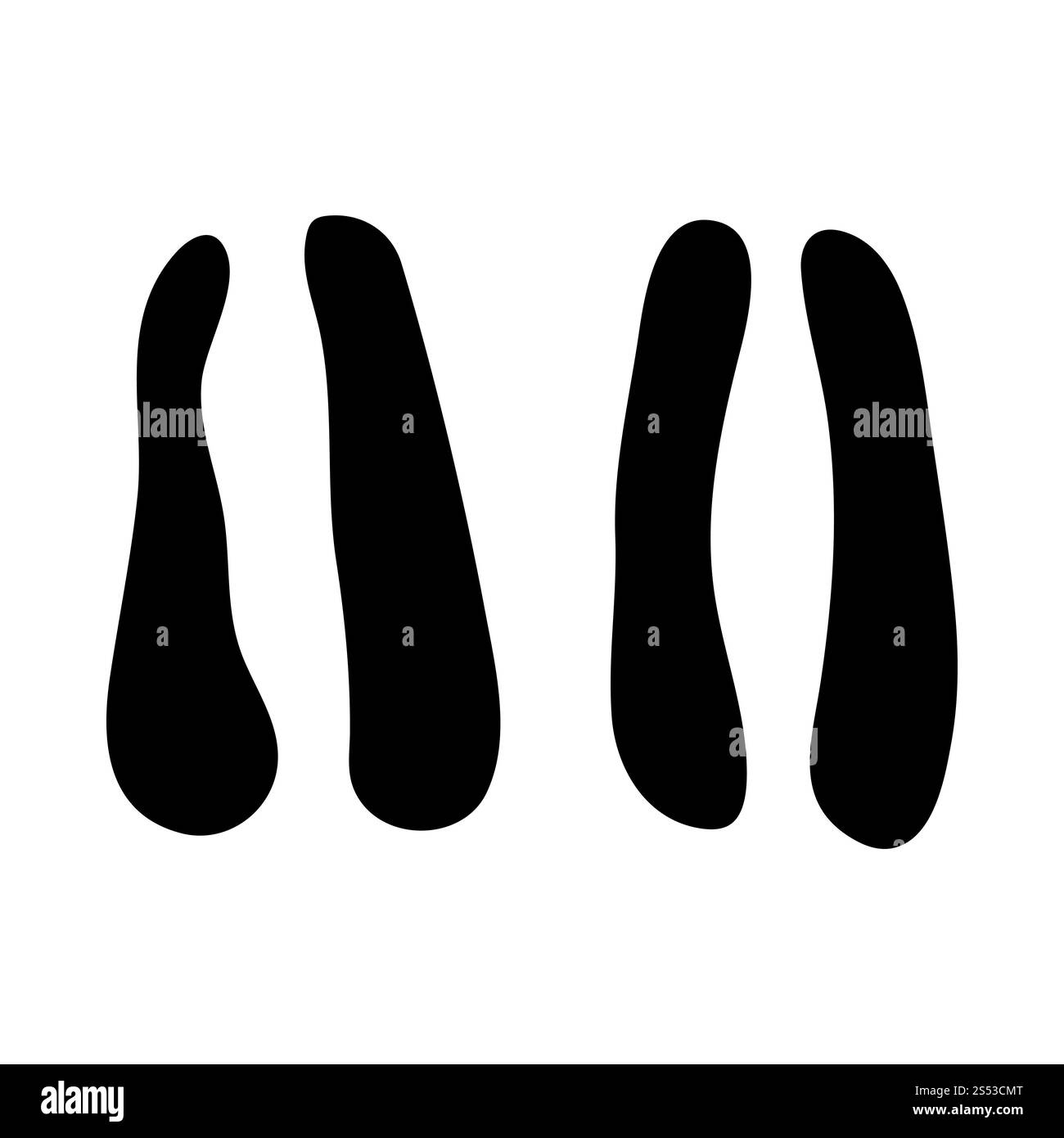 Chamois Platzbedarf. Schwarze Silhouette Design. Vector Illustration. Stockfoto Chamois Platzbedarf. Schwarze Silhouette Design. Vector Illustration. Stockfoto