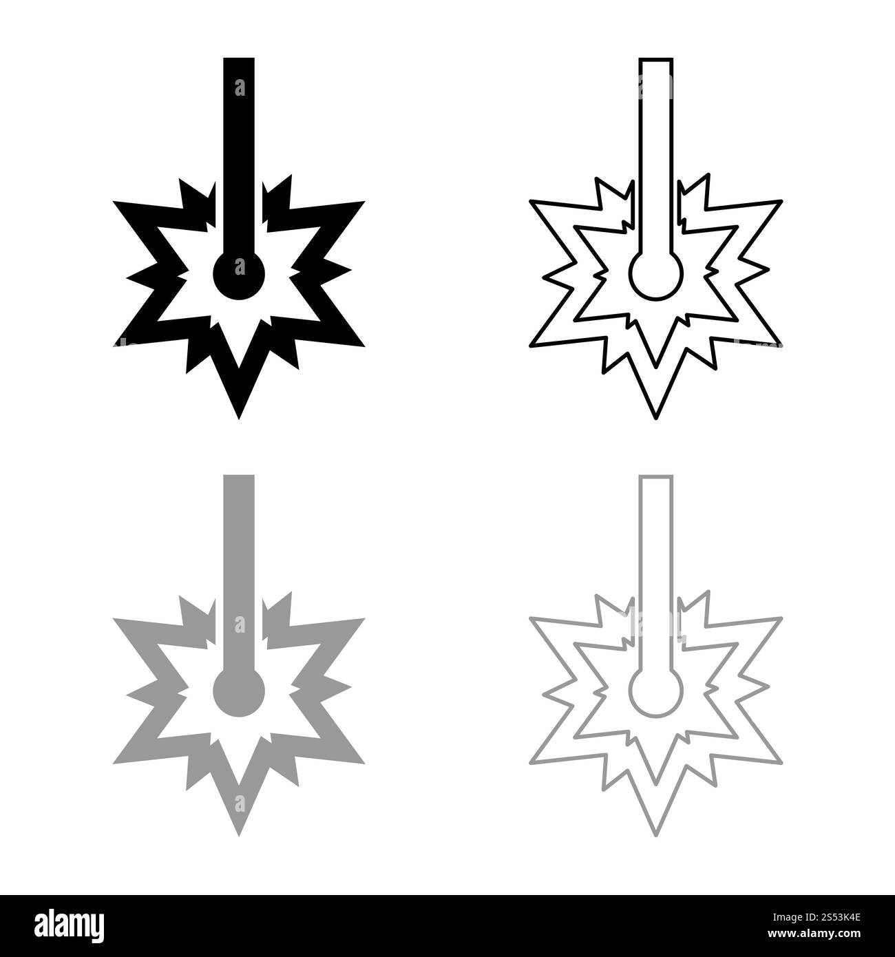Laser arbeiten Laser Line funke Schweißsymbole Gravur Konzept Lasergravur burst Symbol outline Schwarz Grau Farbe Vektor-illustration Flachbild Stockfoto Laser arbeiten Laser Line funke Schweißsymbole Gravur Konzept Lasergravur burst Symbol outline Schwarz Grau Farbe Vektor-illustration Flachbild Stockfoto