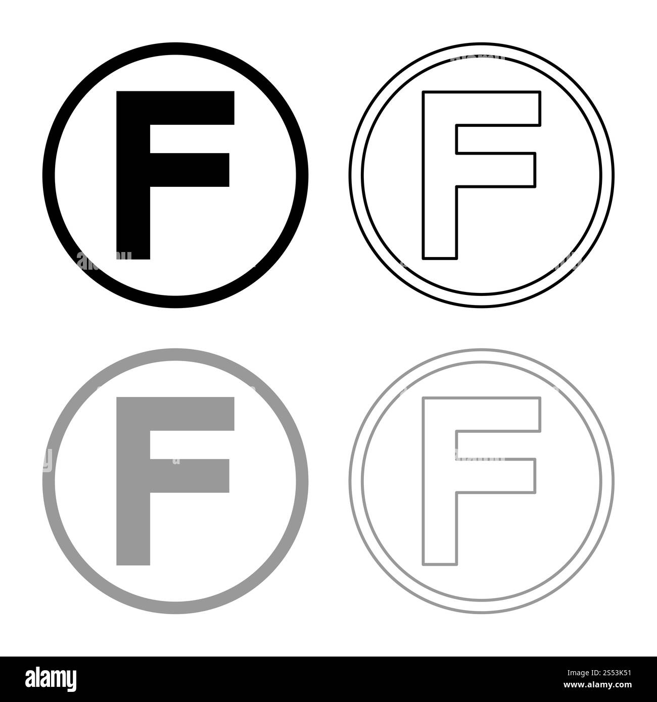 Reinigung mit Kohlenwasserstoff monochlorotrichloromethane mit Kleidung pflege Symbole Waschen Konzept Wäscheservice zeichen Symbol outline Schwarz Grau Farbe Vektor einrichten Stockfoto
