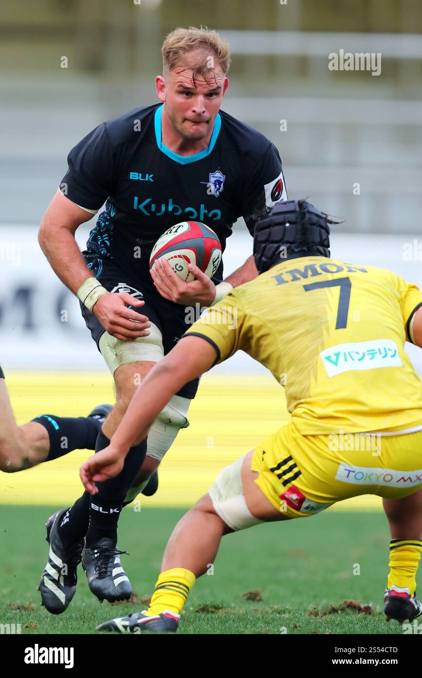 Tokio, Japan. Januar 2025. Tyler Paul (Spears) Rugby : 2024-25 Japan ...
