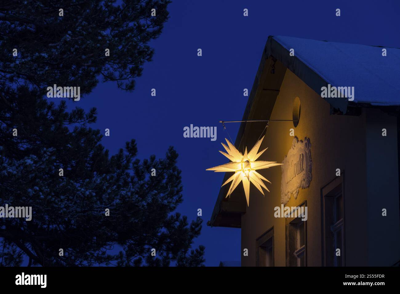 led weihnachtsstern klein Weihnachtsstern mit LED-Mini-Leuchten, Grsse M, Hhe ca 60cm  JONALI
