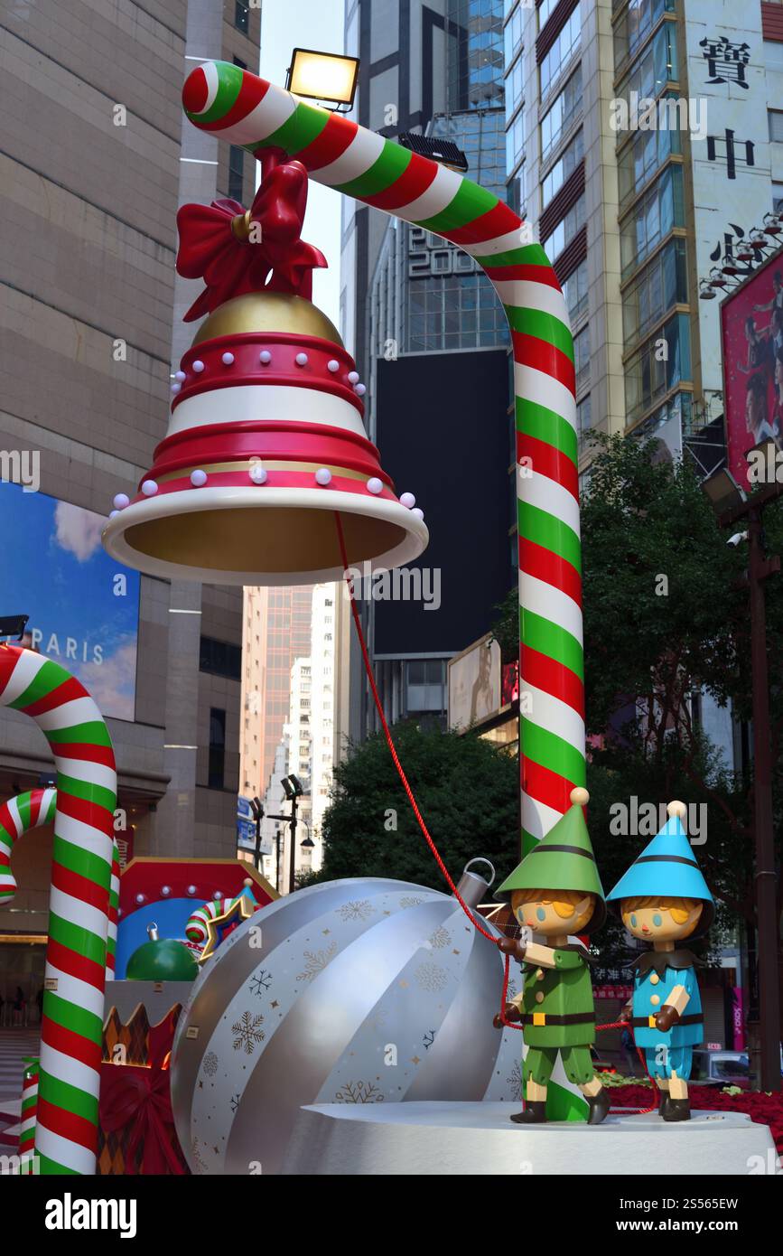 Lumi, der Elf, um Weihnachten zu feiern Stockfoto