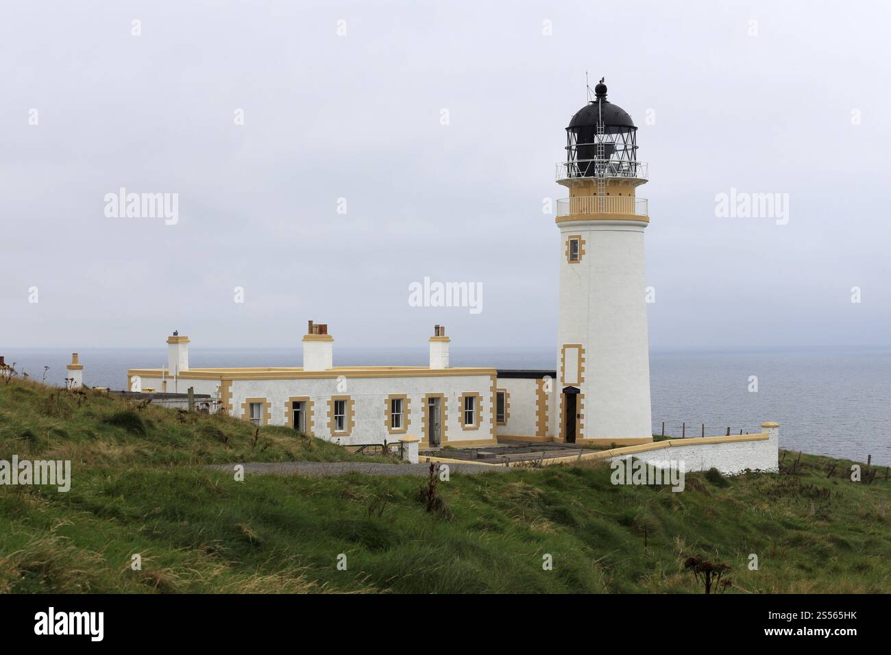 Tiumpan Head Lighthouse, Hebriden, Schottland, Großbritannien, Europa Stockfoto