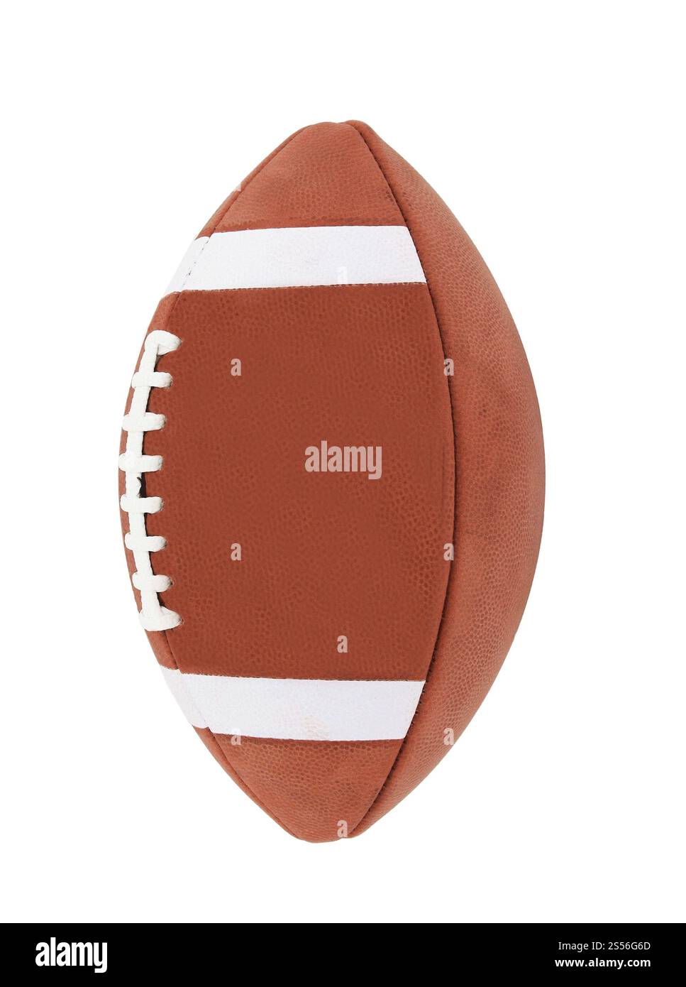 Fußball isoliert auf weißem Hintergrund. Fußball Stockfoto