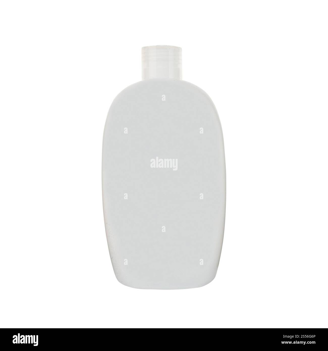 Flasche isoliert auf weißem Hintergrund. Flasche Stockfoto