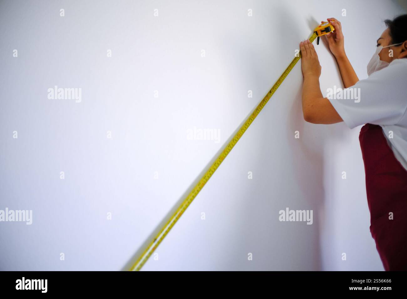 Werkstatt mit Werkstatt Renovierung neues Haus Stockfoto