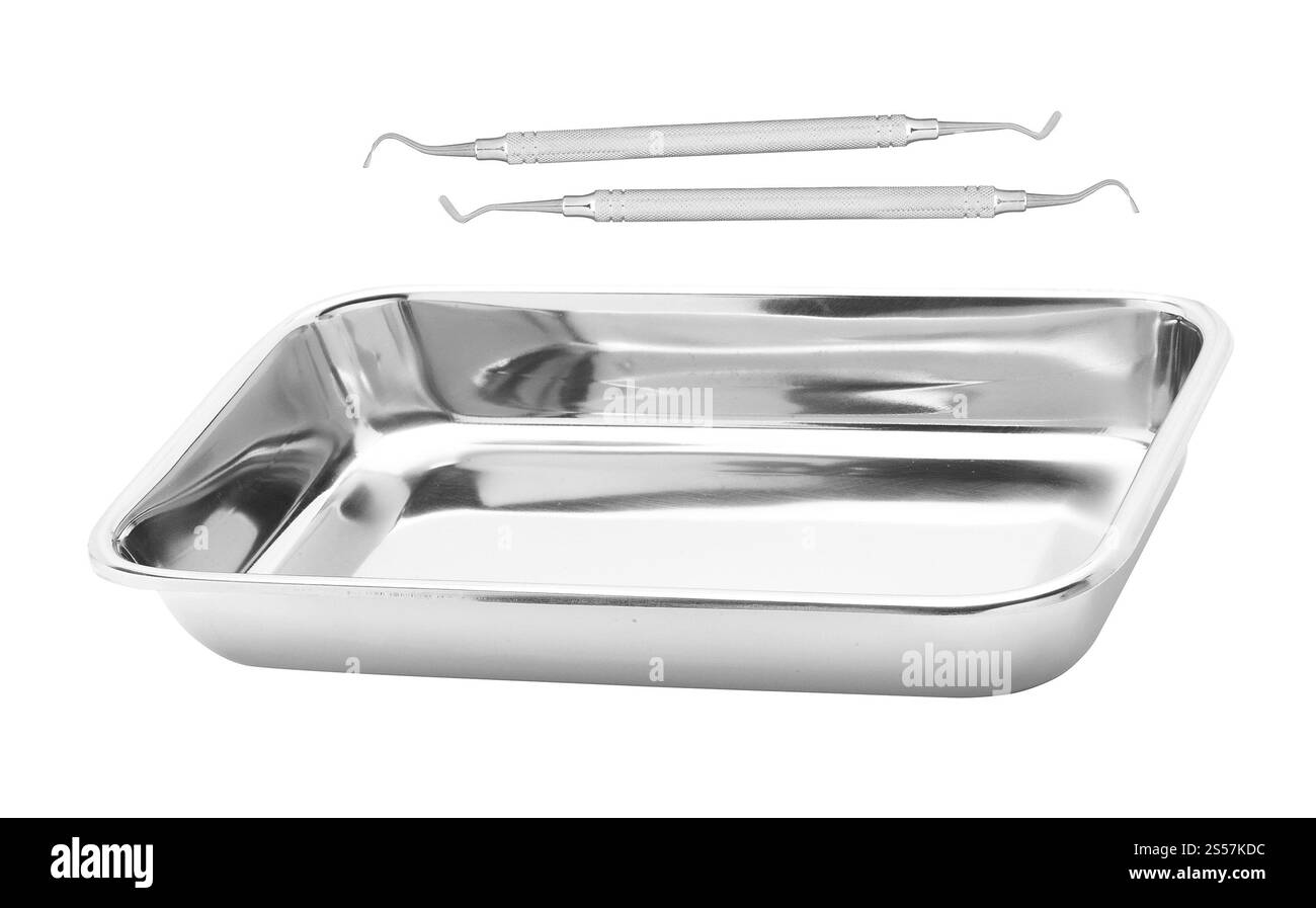 Medizinische Geräte isoliert auf weißem Hintergrund. Medizinische Geräte Stockfoto