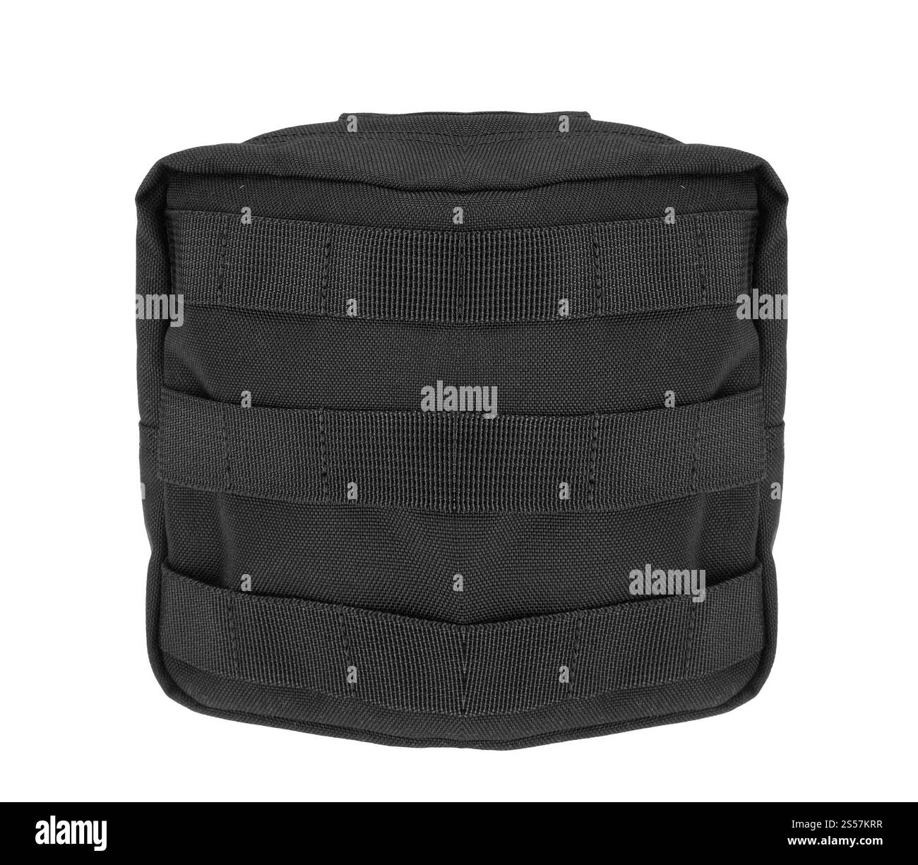 Kleine Sporttasche isoliert auf weißem Hintergrund. Kleine Sporttasche Stockfoto